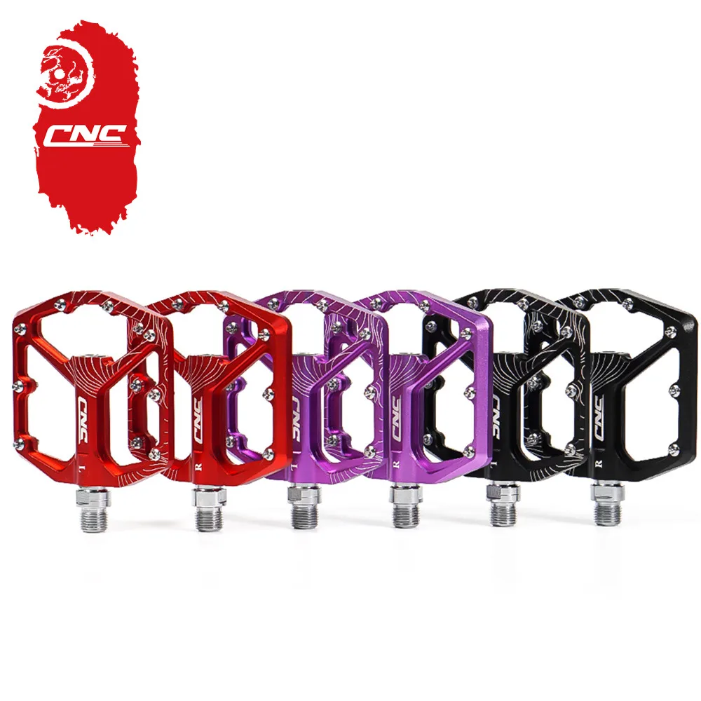 CNC Bike Pedal Ultralight Bicycle Pedals Bearings Mtb Pedals Flat