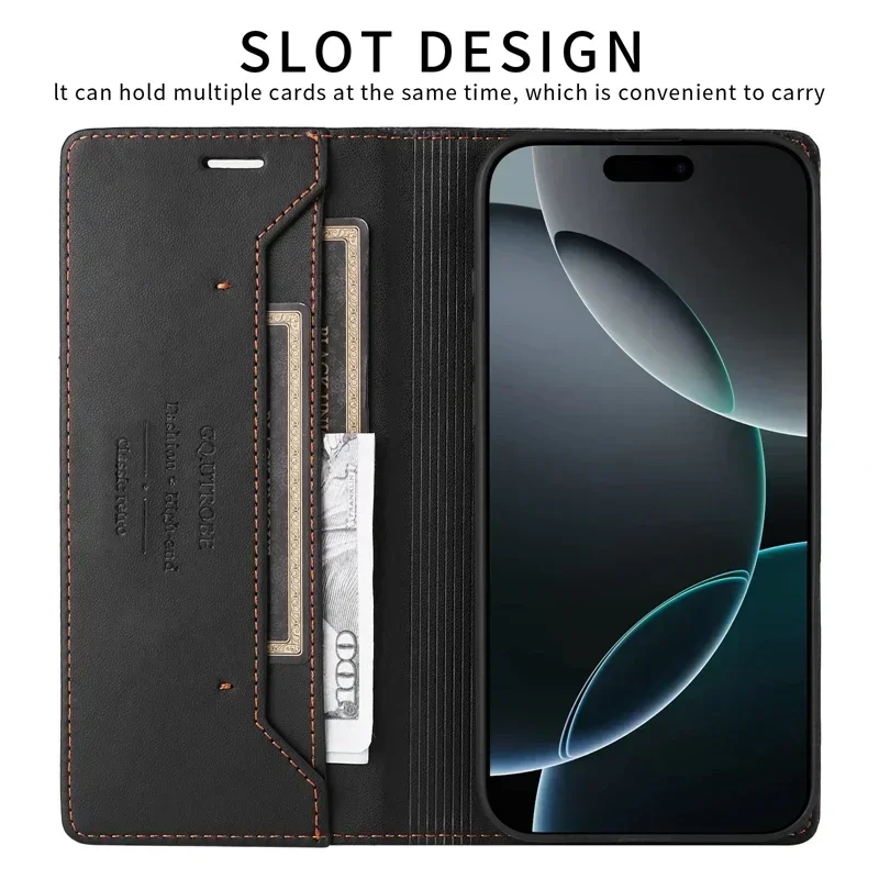 Flip Leather Wallet Magnetic Phone Case Cover – Premium Protection and Style