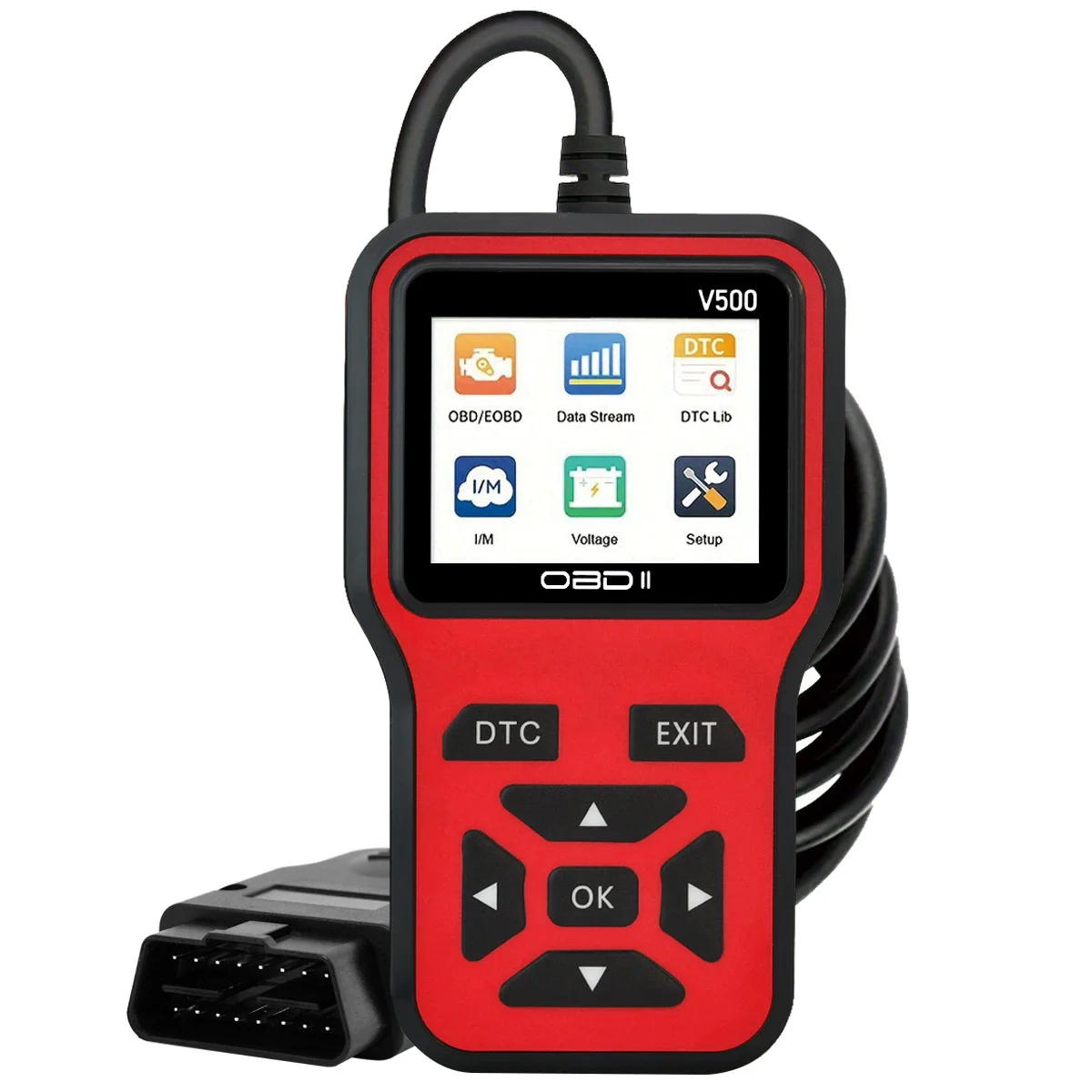 V500 Car Obd2 Scanner Diagnostic Tool Code Reader Scanner Engine Fault Can Diagnose All ObdII Protocol Cars since 1996