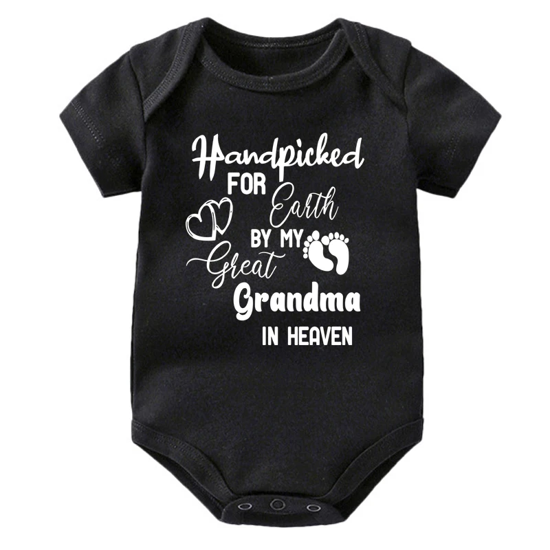 Hand Picked For Earth By My Great Grandma/Grandpa In Heaven Baby