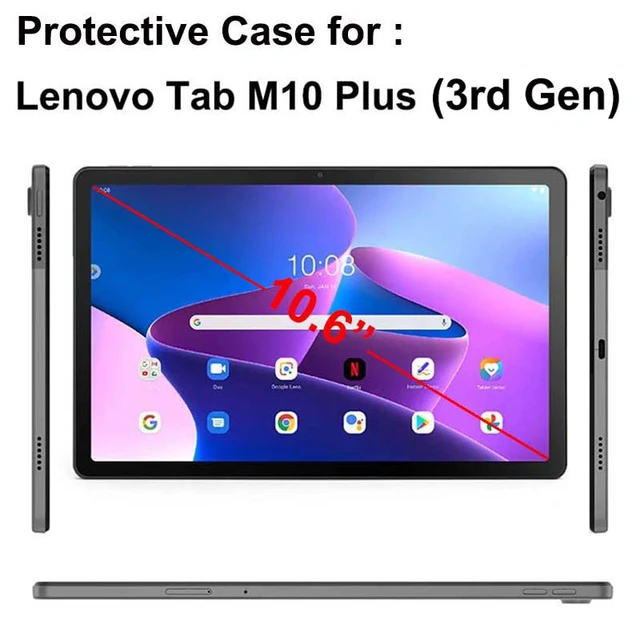 Tablet For Coque Lenovo Tab M10 Plus Gen 3 Cover Fabric 360