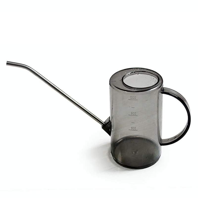 Watering Can Watering Pot Flower Watering Pot Gardening Watering Can Large Capacity Detachable Watering Kettle Household Stainless Steel Long Mouth Garden Lawn 1.5l Plastic