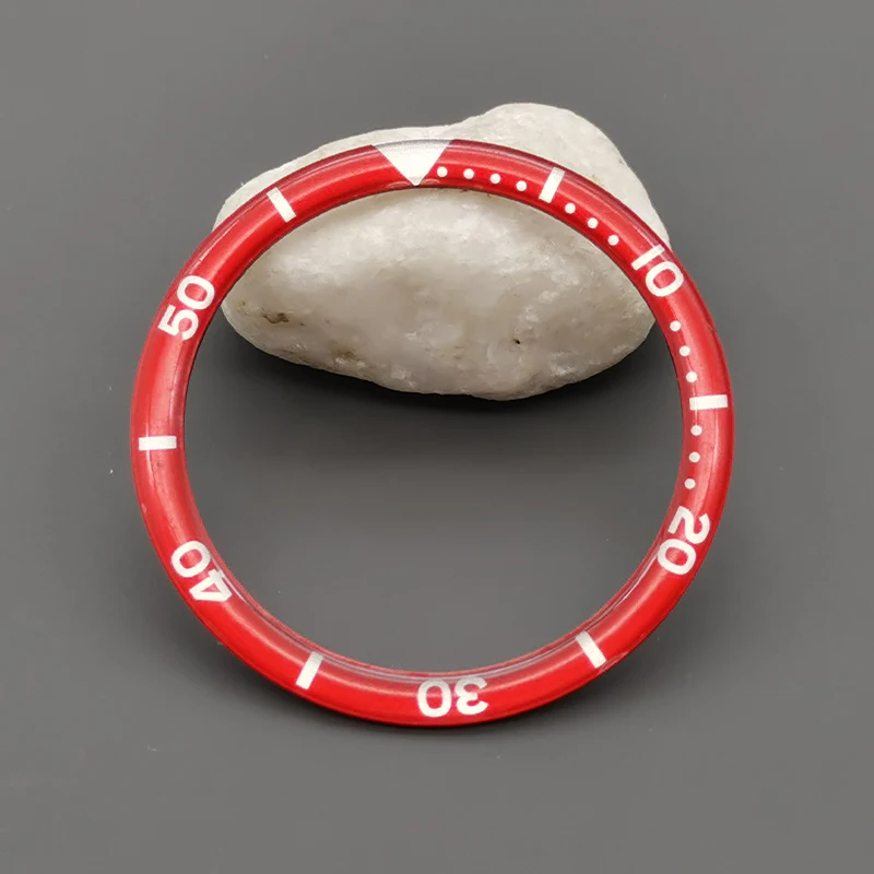 Flat Resin Aluminium Watch Bezel Insert