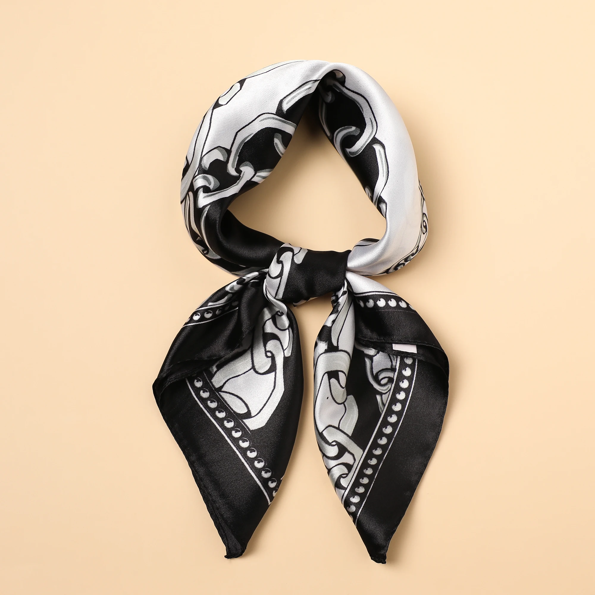 الفاخرة ليوبارد طباعة طباعة الإناث الحرير وشاح للر...