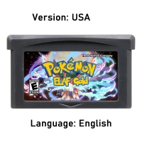 32 Bit Video Games Cartridge GBA Game Console Card Dark Violet Gaia Nameless Amalga Magenta PokeDuel Vega for Fans Gift