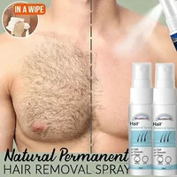 Sérum d'inhibition des cheveux en continu, essence d'allantoïne et de lupin indolore, inhibiteur de la croissance des cheveux, crème dépilatoire pour le corps, soin 1