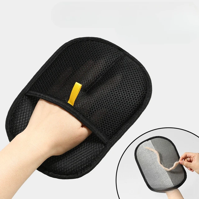 Pet Hair Removal Gloves Double Sided Reusable Grooming Tool for Dogs Cats Fur Static Cleaning Gloves for Carpets Furniture Pet Hair Removal Gloves Double Sided Reusable Grooming Tool for Dogs Cats Fur Static Cleaning Gloves for Carpets Furniture