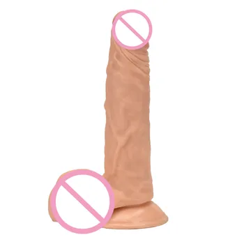 Hismith Realistic Silicone Dildo with Suction Cup for Women Waterproof Penis Toy Soft Jelly Dildos for Lesbian and Masturbators 6