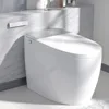 Smart Toilet with Built-in Bidet Seat, Tankless Toilet with Auto Lid Opening, Closing and Flushing, Digital Display, Elongated 1
