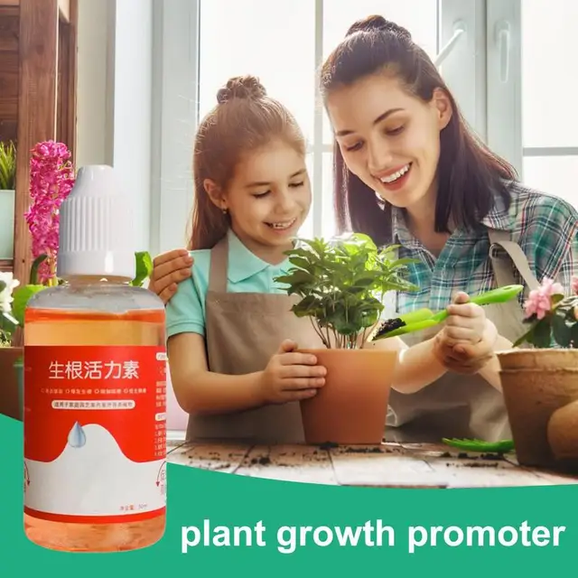 Gyökér Stimulátor Gyors Gyökérzetű Növényi Oldat Növekedés Fokozó Műtrágya Tápanyagkeverék Növényekhez - Image 5