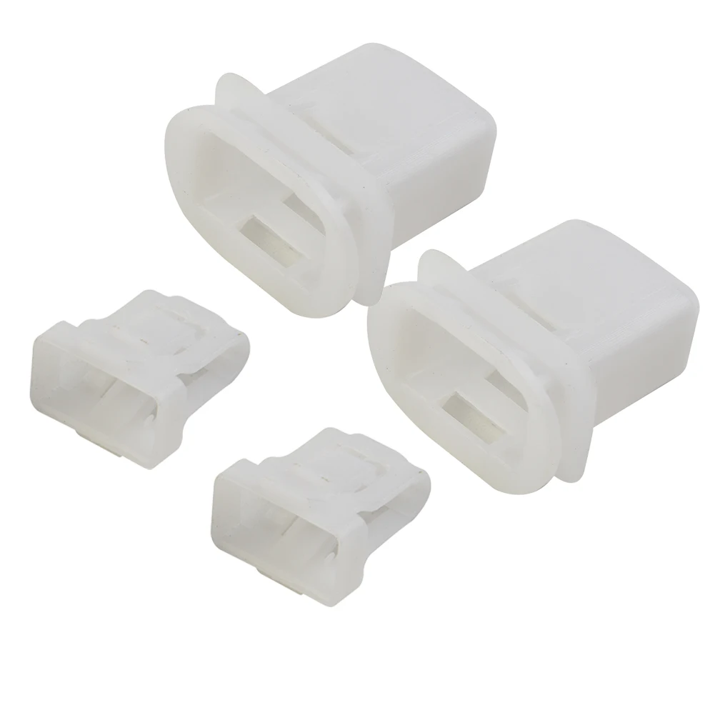 2pcsFastenerClipsBody28mmX15mmWhiteDurableCarRearSeat