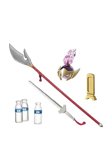일본 반다이 가챠 체중계 모델, 샤먼 킹 미니 소품, 소장용 탁상 장식, 액션 피규어 장난감