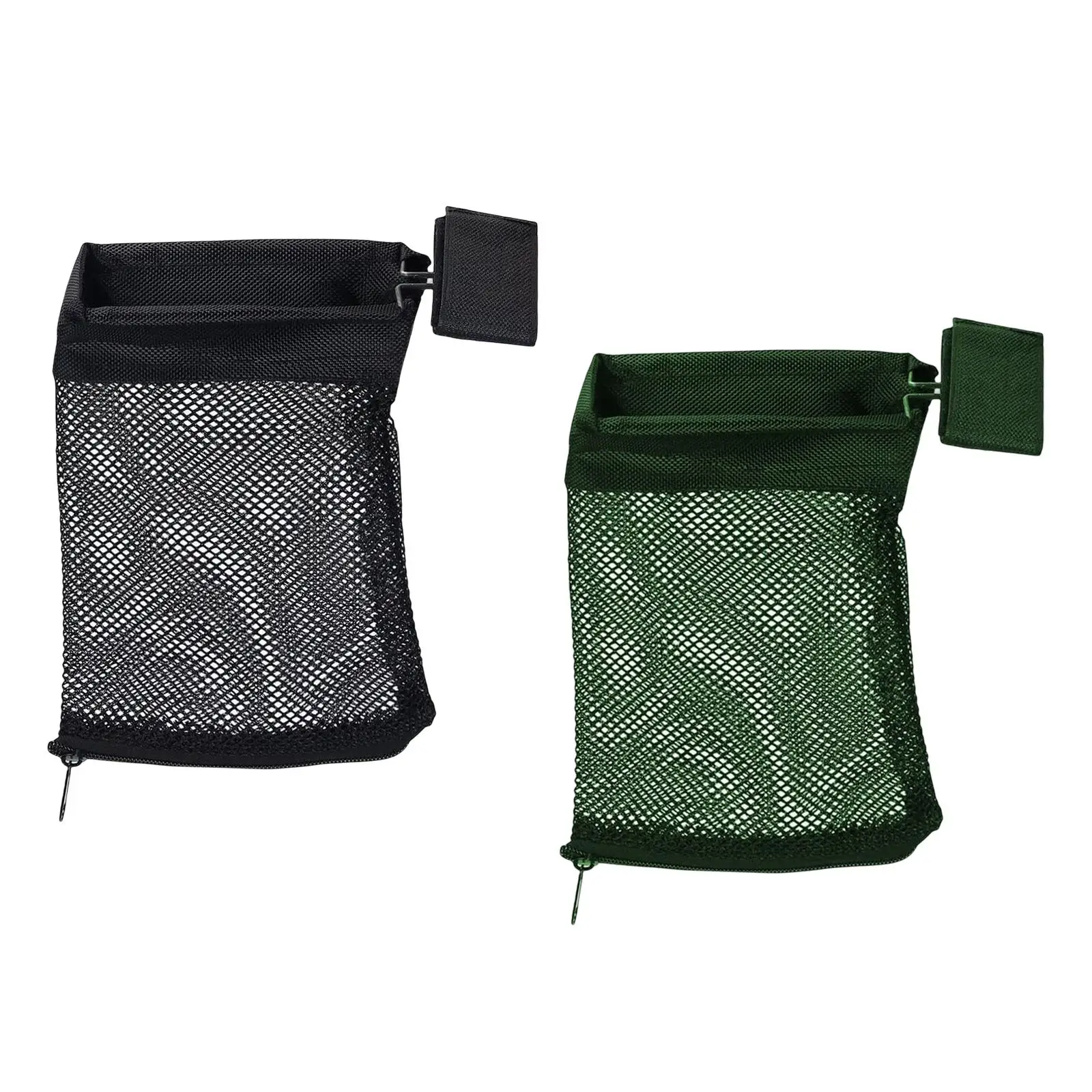 

Mesh Recycling Bag Makeup Pouch Holder Collector Organizer Lightweight Portable Storage Bags for Camp Hiking Indoor Travel Home