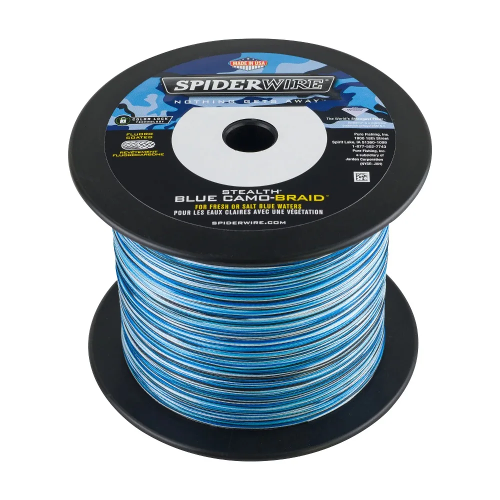 

Superline Fishing Line Blue Camo 65lb | 29.4kg Fishing Line Free Shipping Tools