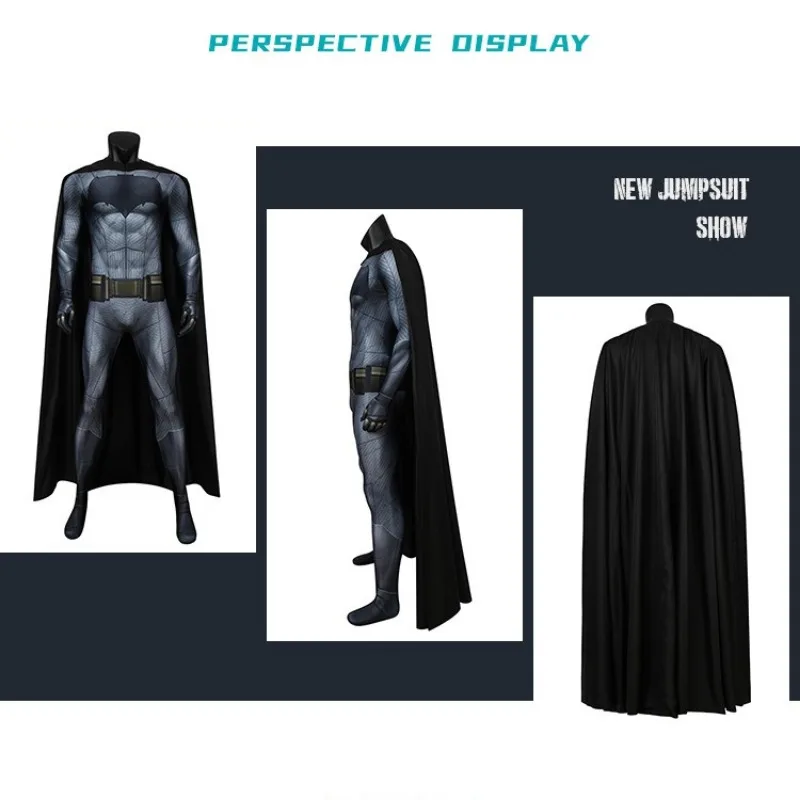 Cosplay Costume Superhero Capes Halloween Party Props Men's Halloween Party Batman Carnival Birthday Ball Costume