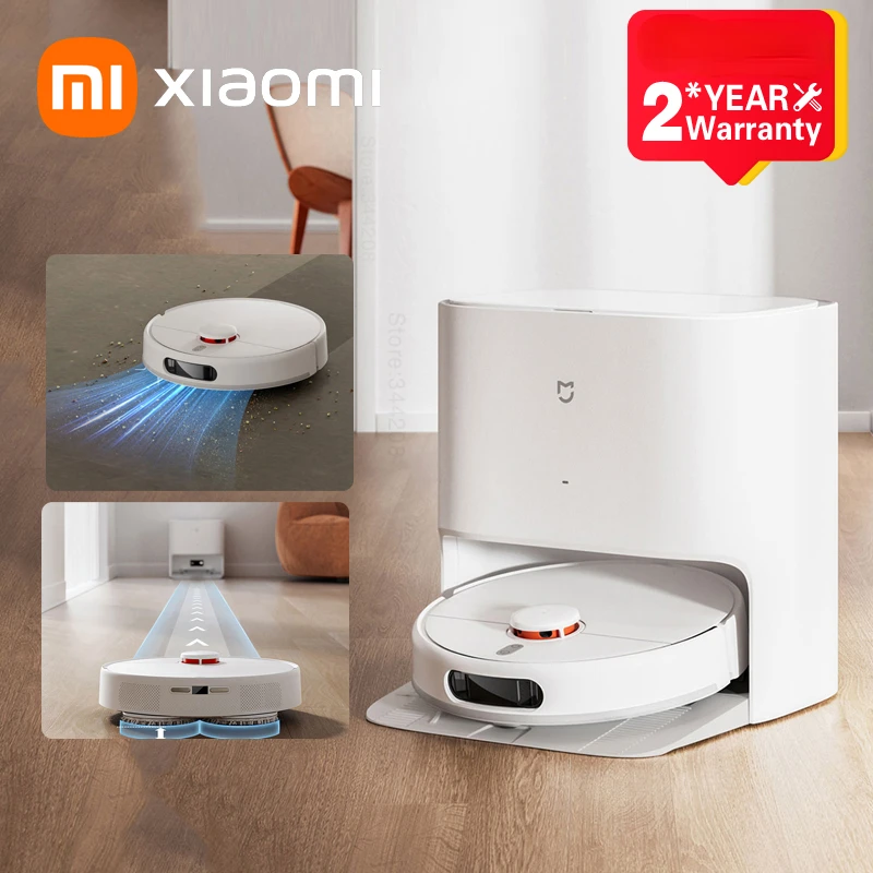 XIAOMI MIJIA Self Cleaning Robot Vacuum Cleaners Mop Smart Home