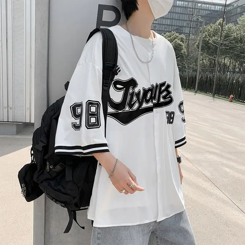 oversized baseball jersey streetwear