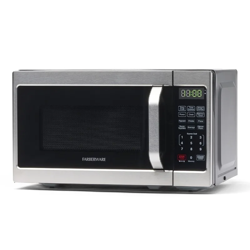 Farberware Compact Microwave Oven with LED Lighting