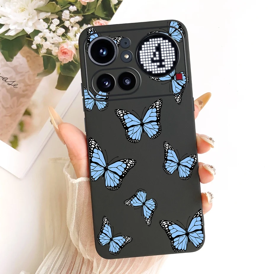 Cute Lucky Letters Fashion Cartoon Painted Cover Case