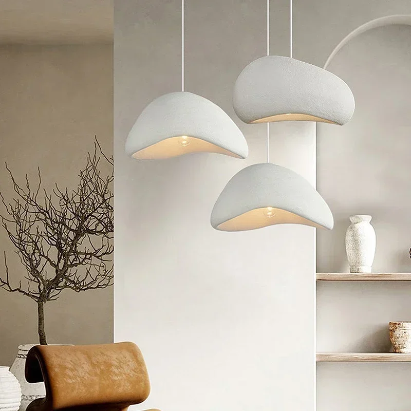 Modern Wabi Sabi Led Pendant Light For Living Room Home Decorations Dining Bedroom Chandelier Loft Hanging Lamp Lustre Fixtures Pendant Lights Pendant Lamp Chandelier Lighting Vintage Pendant Lights