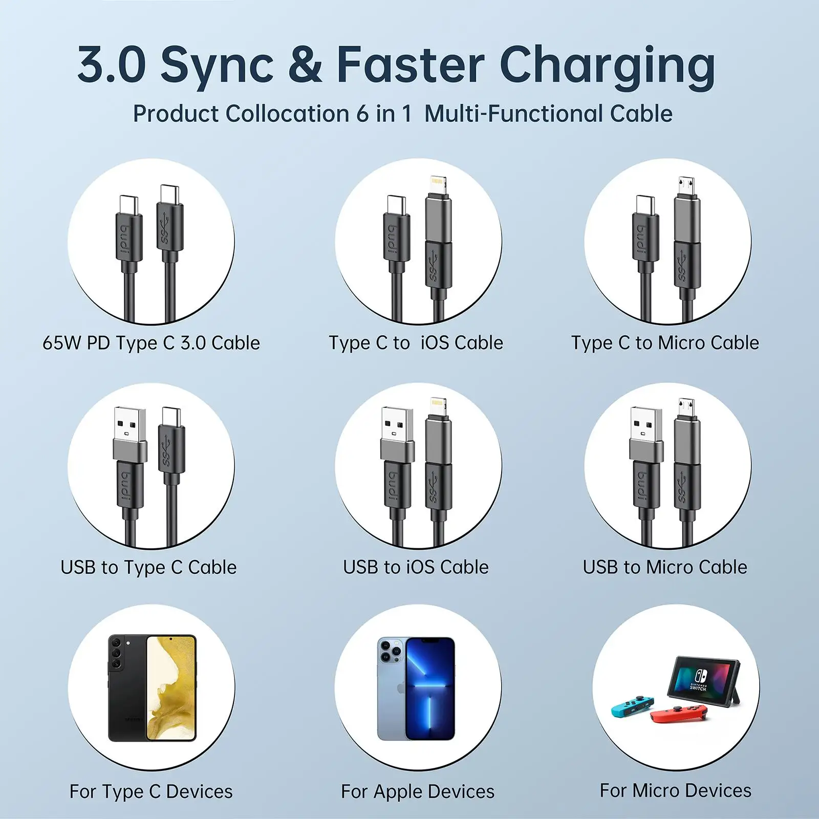 USB 3.0 Data Transfer Smart Adapter For iPhone 14Pro S22 Mobile Phone Capacity Expansion