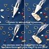 1PC Dual Heads Acrylic Metal Dotting Wax Pen Rhinestones Gem Picker Crystal Picking Nail Art Studs Dotter DIY Point Drill Tools 5