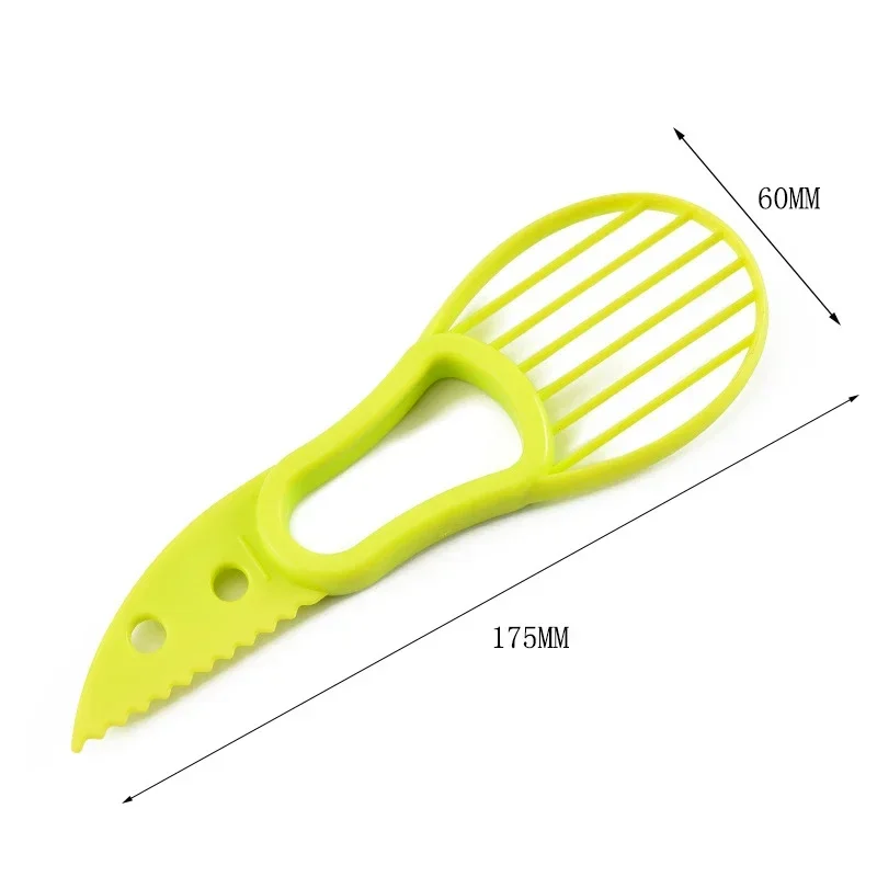 Avocado Slicer Shea Corer Butter Fruit Peeler Cutter Pulp Separator Plastic Knife Kitchen Vegetable Tools Kitchen Gadgets
