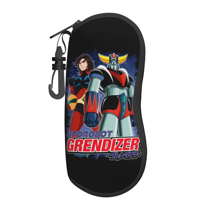 

Goldorak Grendizer Actarus Eyeglass Glasses Case Men Women Soft UFO Robot Goldrake Sunglasses Protective Pouch