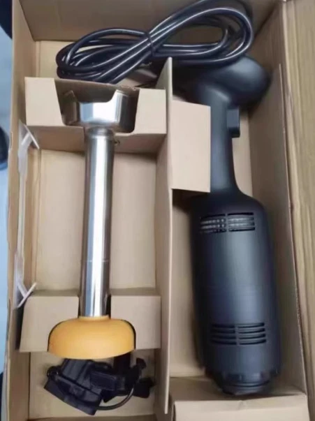 220W 7 Inch Stainless Steel Immersion Blender Commercial Handheld Electric Mixer Homogenizer Portable for Kitchen Lab