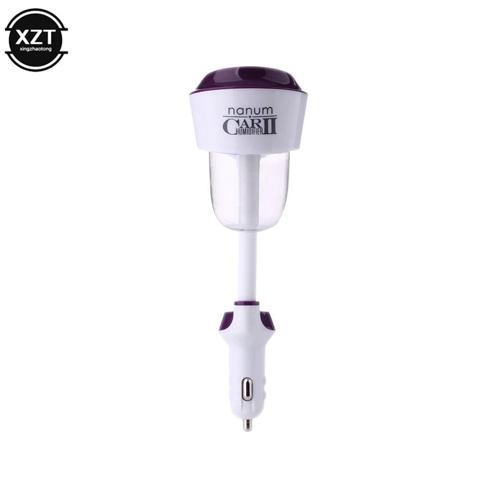 12V II Car Air Humidifier car Air Purifier Aromatic Oil Diffuser Aromatherapy Spray with 2 USB Car Charger Ports Accessories