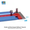 Hobby Model building tools Angle activity Gauge Sliding T-Square Plywood cutting aids For model DIY making 5