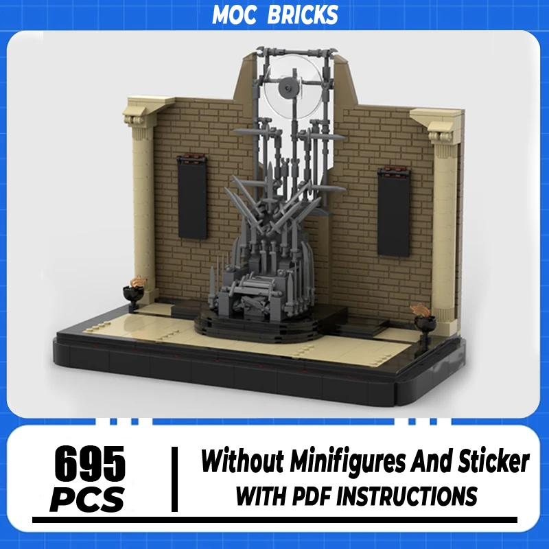 

Star Movie Series Moc Building Bricks Iron Throne Diorama Model Technology Modular Blocks Construstion DIY Assembly Toy Gifts