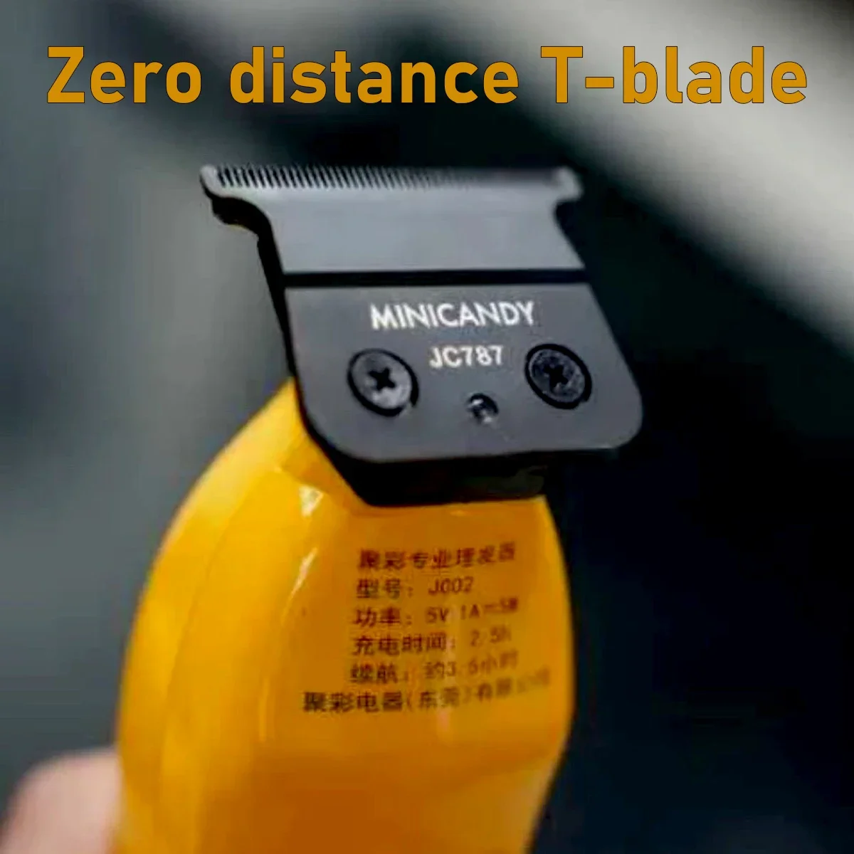 JUCAIPRO 남성용 JC02 트리머, 제로 갭 T-블레이드, 무선 USB 마감 기계, 전문 헤어 클리퍼, 헤어 커팅 머신