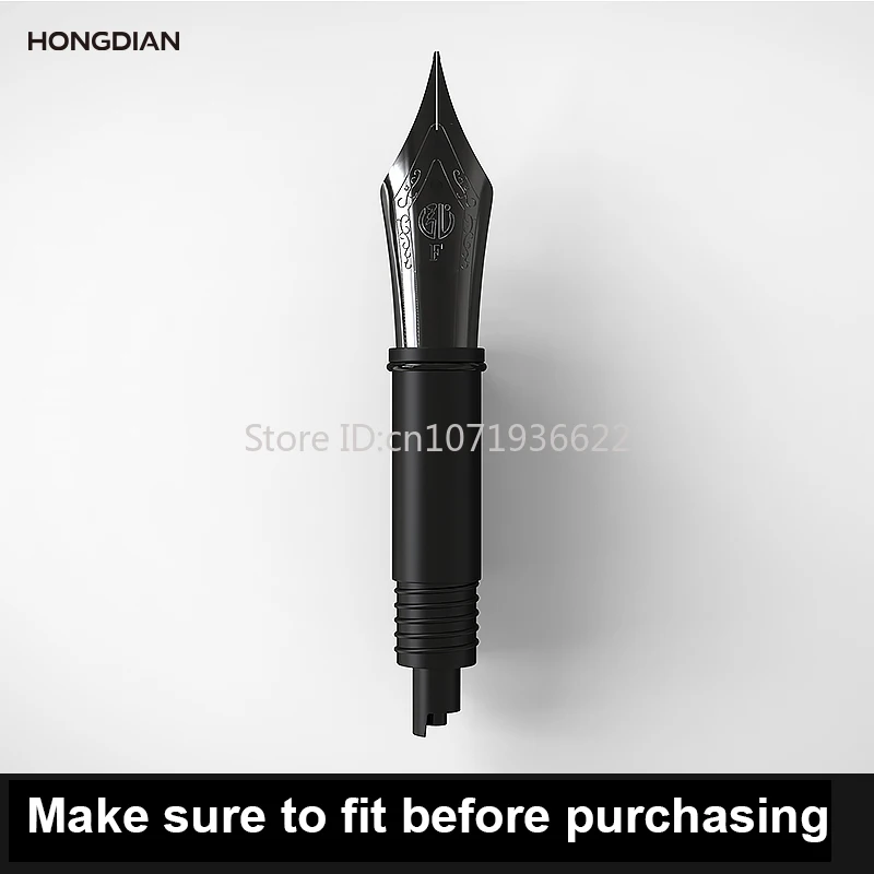 HongDian China Knot/Dragon Nib With Feed Fountain Pen Replacement Nib Spare Pen Writing For Ink converter Version Pen 5