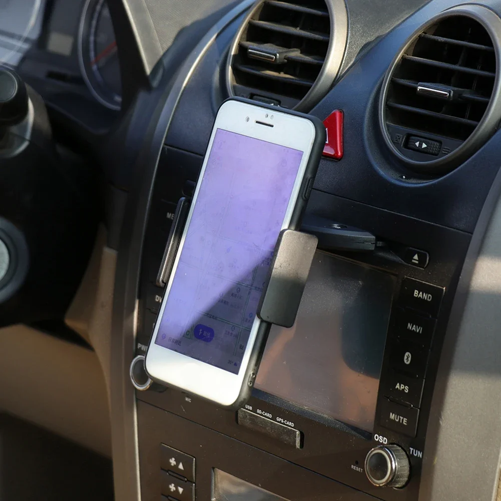 GPS Sat Navigation Stand Holder Car Air Vent Stand Mount Cradle For Car Support Universal CD Slot GPS Mobile Phone Holder