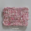 100g Plush Yarn Pink Wool Yarn for Crochet Thread Peach Color velvet yarn chunky Fancy yarns for Knitting and crochet 5