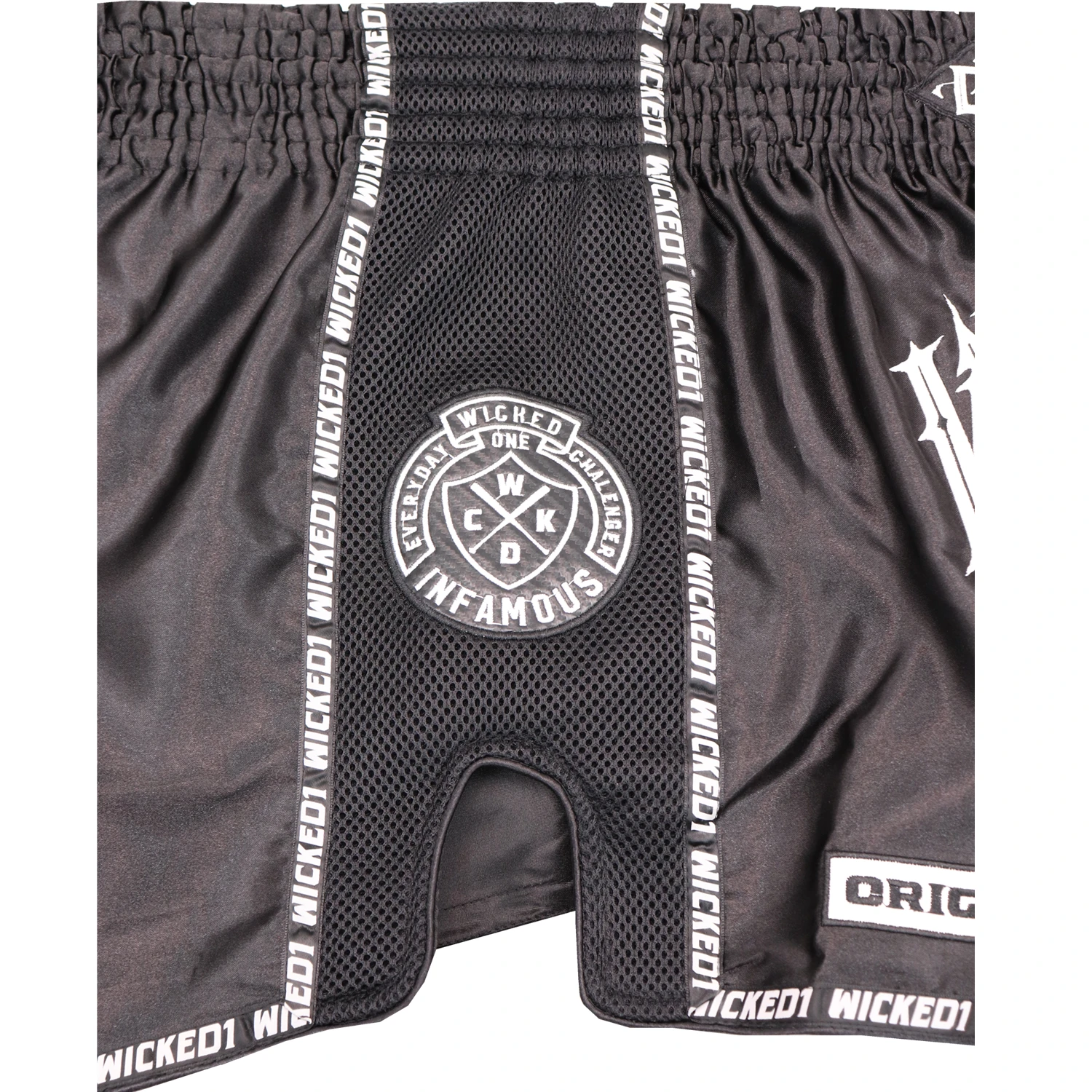 W12 match Muay Thai pants fighting shorts fitness Sanda training boxing suit sanda 6