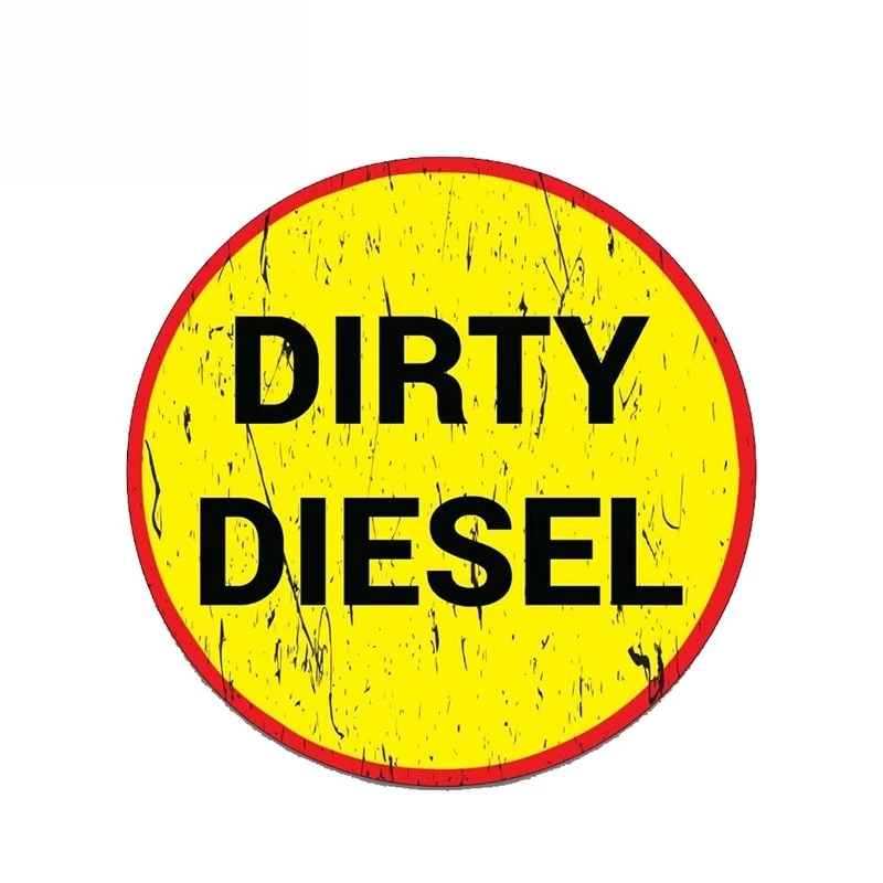 Y148# Car Sticker Diesel Dirty Waterproof Vinyl Decal Car