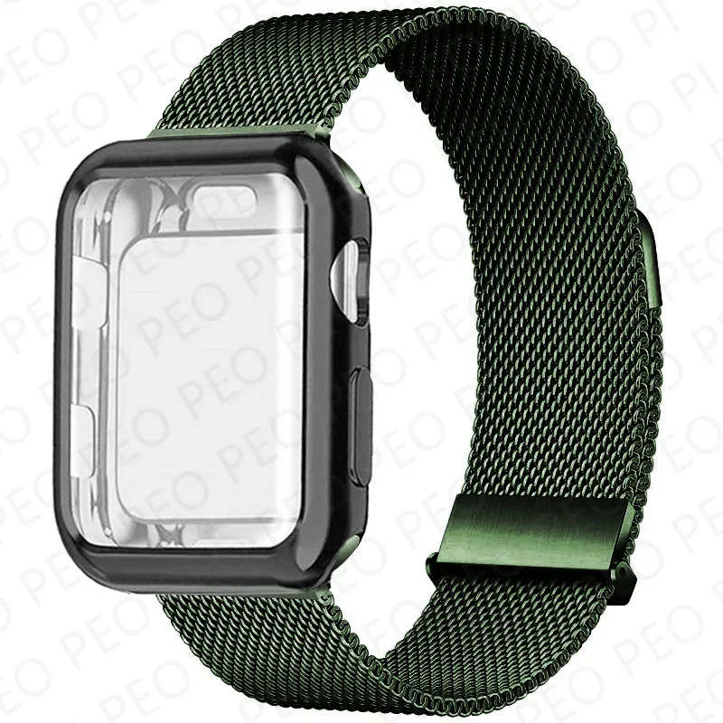 ตัวเลือกสินค้า สายนาฬิกาโลหะแม่เหล็ก สำหรับ Apple Watch หลายขนาด