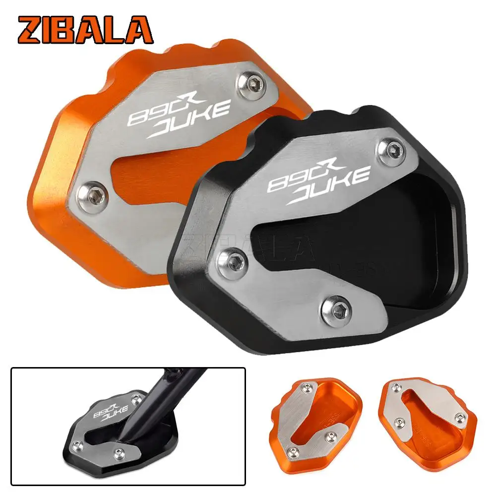 

For DUKE 890R 890 Duke R 2019 2020 2021 2022 2023 2024 Motorcycle Side Stand Enlarge Foot Plate Extension Kickstand Pad Antiskid