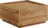 NEW Manhattan Gate Coffee Table, L: 31.02" x W: 30.95" x H: 16.06", Sindoori Mango Finish USA 1