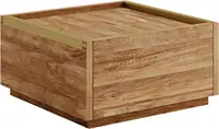 NEW Manhattan Gate Coffee Table, L: 31.02" x W: 30.95" x H: 16.06", Sindoori Mango Finish USA 1