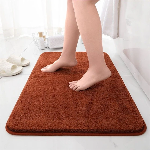 Bath Mat Fast Drying Absorbent Bathroom  Bath Mat Bathroom Home Decor -  Absorbent - Aliexpress