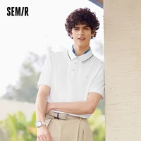 Polo Homme Semir 2026 à Manches Courtes – Sensation Fraîche, Antibactérien, Blocs de Couleurs, Col Revers, Style Décontracté, Doux pour le Quotidien 2