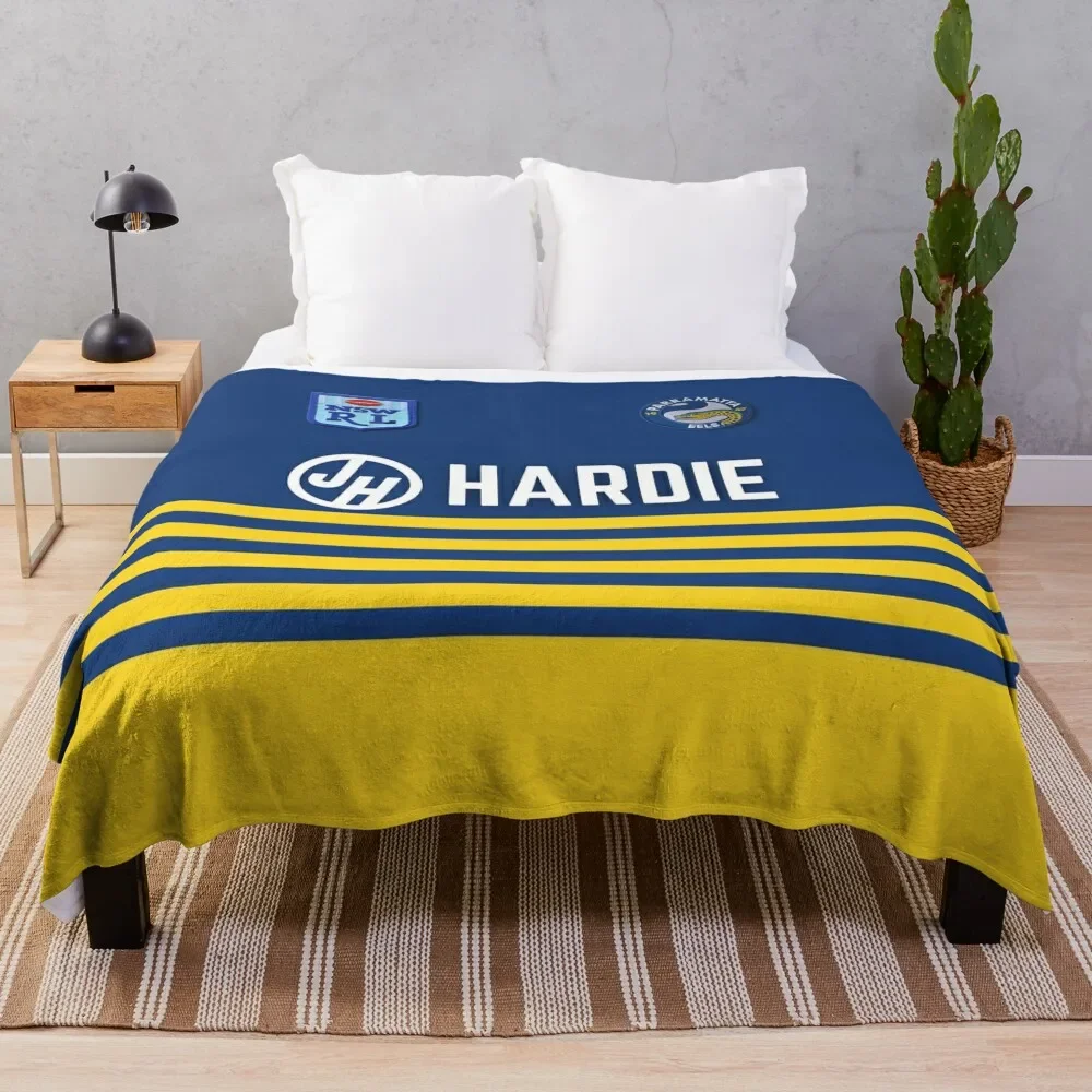 

PARRAMATTA EELS 1986 JERSEY Throw Blanket Moving Vintage Blankets