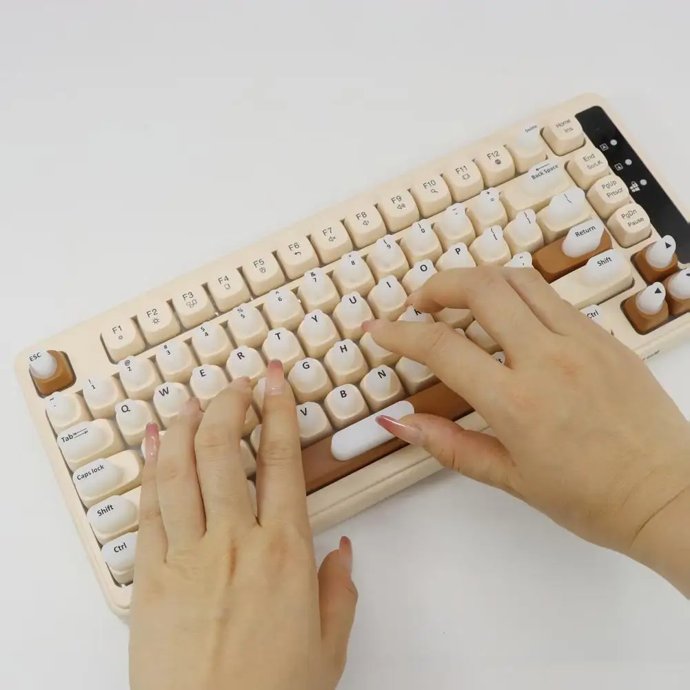 Silicone Keyboard Sticker Film for Long Nails Protection