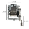 Mini Hand Cranking Music Movement DIY Music Box Decorative Collectibles Cute Music Box Inner Movements For Christmas Birthday 6