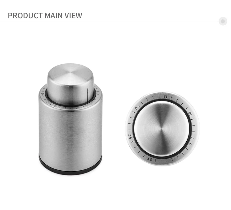 Vacuum Wine Bottle Cap Stopper Sealed Storage Vacuum Memory Wine Stopper Push Style Bar Tools Barware Wine Cork