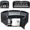 Pet Playpen Foldable Gate for Dogs Heavy Plastic Puppy Exercise Pen Indoor Outdoor Small Pets Fence Puppies Folding Cage 6 Panel 1