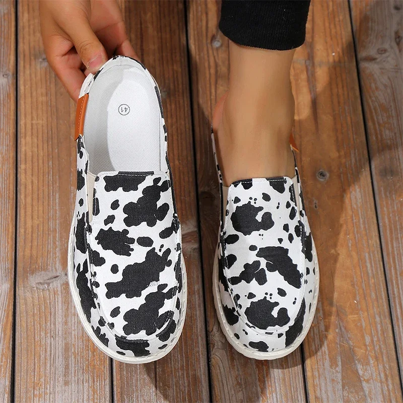 

Printing Flats Women Slippers Summer Fashion Mules Shoes 2024 New Sandals Walking Cozy Outside Zapatillas Female Casual Slides